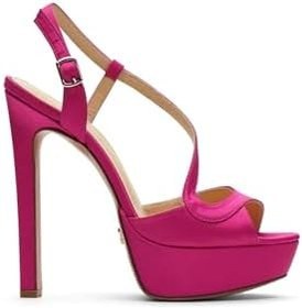 Resim Jabotter Eleanor Saten 14 Cm Platform Topuklu Ayakkabı 