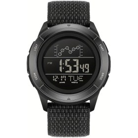 Resim Cloud011 Sanda Erkek Spor Saati Sayaç Pusula Metronom Alarm Siyah Nylon Kordon Hediye Diğer 