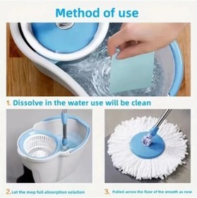 Resim Zemin Temizleme Ve Parlatma Tableti 20 Adet 