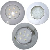 Resim Tavan Lambası. 6 Leds. 12V&24V. Krom 