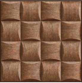 Resim Ulzyvf 3d Çikolata Desenli Su Geçirmez Kendinden Yapışkanlı Duvar Kağıdı - Mutfak, Banyo, Oturma Odası İçin 