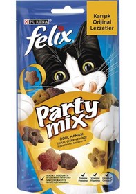 Resim Felix Party Mix Karışık Lezzetler Kedi Ödül Maması 60 G 