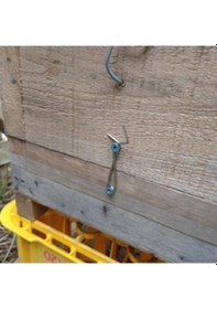 Resim Zcjb 2055 10 Adet/paket Arıcılık Arıcı Arı Kovanı Paslanmaz Çelik Çile Mandalı Kilit Güneş Işığı Süper Mağaza-72960 