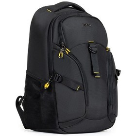 Resim Dada Motorcu Sırt Çantası Siyah 14-15,6 İnç Laptop Bölmeli Su Geçirmez Kumaş Dada 10 Siyah 