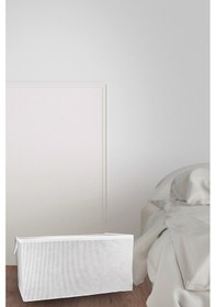 Resim Mega Boy Tela Kumaş Yorgan Yastık Kıyafet Hurcu 80x60x40 Cm Beyaz 