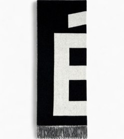 Resim Wool Scarf Big É - Black / One Size 