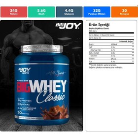 Resim Bigjoy Big Whey Protein Tozu Classic 915Gr 