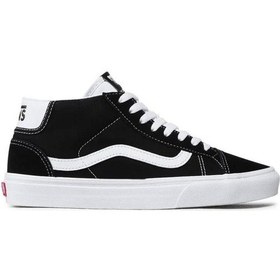 Resim Vans Ua Mid Skool 37 Unisex Günlük Ayakkabı Vn0a3tkf6bt1 Siyah-siyah Siyah 