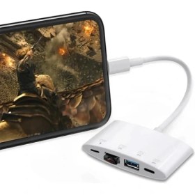 Resim Cm Store Ally NK-1040 4in1 Iphone Lightning To USB Kamera ADAPTÖRÜ-(5775) 