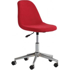 Resim Koltukstilim Sherry Kırmızı Kumaş Çalışma Koltuğu Diğer 