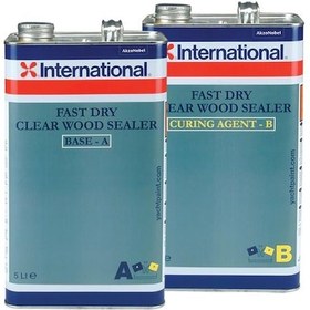 Resim İnternational Clearwood Sealer Fast Dry Dolgu verniği 10L 
