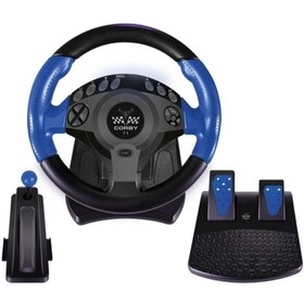 Resim Genel Markalar Fx95t G-force 270 Derece Titreşimli 7 In 1 Direksiyon Yarış Seti Siyah 