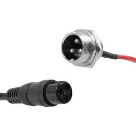 Resim Monte Lua 3 Pinli Ginger Elektrikli Bisiklet - Motosiklet - Araç Akü Şarj Konnektörü 