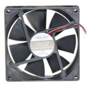 Resim Fan Siyah Fan 92x92x25 24v Dc 