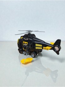 Resim Sunman Maxx Wheels Sesli ve Işıklı Oyuncak Acil Yardım Helikopteri Siyah 20 cm 