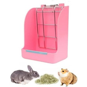 Resim Springsun Deney Hayvanı Kobay Tavşan Ot Yemliği Bahar Ot Rafı Totoro Evcil Hayvan Malzemeleri Hollanda Domuzu Deney Hayvanı Tavşan Ot Yiyecek Sepeti 