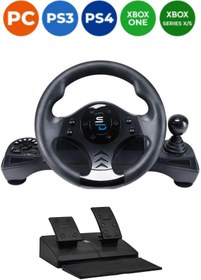 Resim Superdrive GS-750 Oyuncu Direksiyonu Vitesli Vantuzlu 