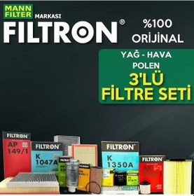 Resim Vw Tiguan 1.4 Tsi Filtron Filtre Bakım Seti 2010-2014 Cax 3Lü 553230099 