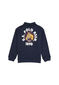 Resim U.s. Polo Assn. Erkek Çocuk Açık Lacivert Sweatshirt 50316597-vr059 Acık Lacıvert 