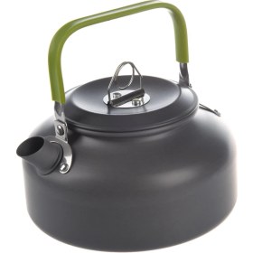 Resim Irenein 0.8l Taşınabilir Ultra Hafif Açık Yürüyüş Kamp Survival Su Isıtıcısı Çaydanlık Cezve Eloksallı Alüminyum (Yurt Dışından) 