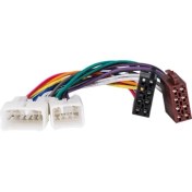 Resim Toyota Iso Stereo Fiş Adaptörü Için Kablolama Kurşun Koşum Adaptörü 