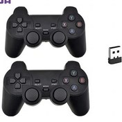Resim Createtech 2pcs-2.4g Kablosuz Gamepad Joystick Oyun Denetleyicisi, Akıllı Tv Ve Pc İçin Oyun Sopası, Oyun Kutusu Aksesuarları 