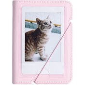 Resim Fujifilm Instax Mini Film Uyumlu 28'li Pembe Albüm 