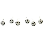 Resim Futbol Topu Mum 6 Lı Dekorsende