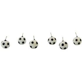 Resim Futbol Topu Mum 6 Lı 