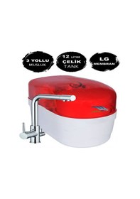 Resim Lg Membran Teknoloji 10 Aşamalı Su Arıtma Cihazı+3 Yollu Musluk (550081522) 
