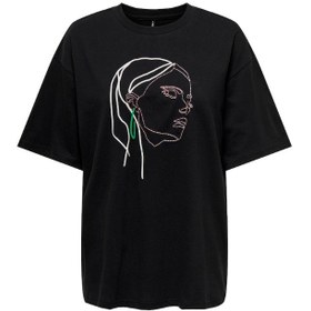 Resim Only Onlola S/S Gırl Top Box Jrs Kadın T-shirt (15316695) 