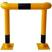 Resim Soylu Grup Kent ve Bahçe Mobilyaları İki Ayaklı Kolon Koruma Demiri 60x30x50 cm 