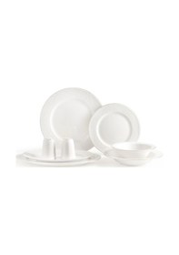 Resim Madame Coco Odette 6 Kişilik 28 Parça Yemek Takımı - Beyaz/silver 8684427194980 Çok Renkli 