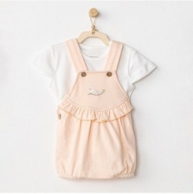 Resim Andywawa Spring Birds Bebek Salopet Takımı AC24528 