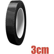 Resim 3 Cm-3 M-1/3/5/7/10 M Karbon Fiber Koruyucu Şerit Etiket matik Tampon Kapı Eşiği Koruma Anti-adım Dekorasyon Bant 3d 