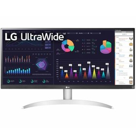 Resim LG 100hrz 1ms GENİŞ Ultrawide 29Wq600-W.apd 29'' 2560 X 1080 Wfhd Beyaz MONİTÖR 