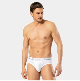 Resim Cacharel Erkek Likralı Bantlı Slip 1311/beyaz Beyaz 
