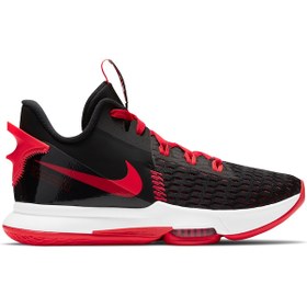 Resim Nike Lebron Witness V Erkek Basketbol Ayakkabısı - Siyah Cq9380 0 