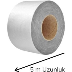 Resim Epazzar Yapışkanlı Folyo Bant 5 Metre*10 cm Su Geçirmez Çatı Boru Duvar Çatlak Onarıcı Bant 