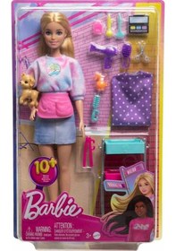 Resim Barbie Malibu Stilist Bebek HNK95 