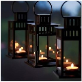 Resim Fener, siyah, 20 cm, iç-dış mekan 