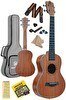 Resim Maxword MU-24 PRO Yüksek Kaliteli Maun Concert Ukulele Seti 