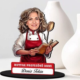 Resim Mutfak Profesörü Anne Karikatürlü Biblo 