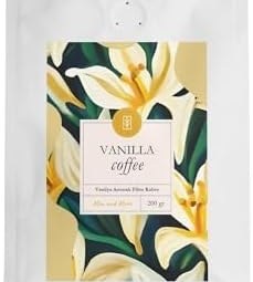 Resim Mim and More Vanilla Coffee Vanilya Aromalı Kahve Filtre Kahve 200 Gr 