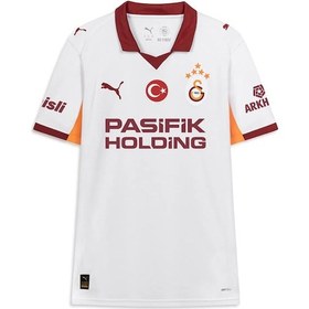 Resim Galatasaray S.k. Beyaz Forma 25/26 Deplasman Forması Erkek Forma Beyaz 