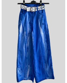 Resim Turuncu Gardrop 9-15 Yaş Kemerli Lüx Batik Pantolon Teenage Sax Saks 