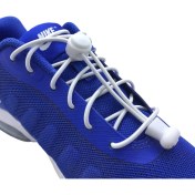 Resim SRTfootcare Ply Kilitli Elastik Yuvarlak Ayakkabı Bağcığı 100CM 1 Çift 