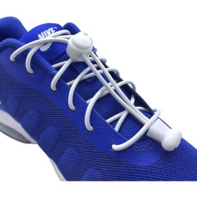 Resim SRTfootcare Ply Kilitli Elastik Yuvarlak Ayakkabı Bağcığı 100CM 1 Çift 