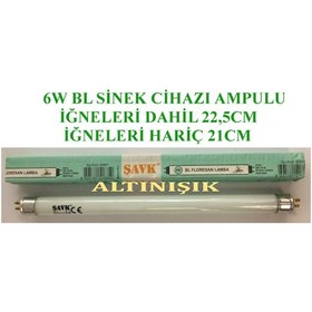Resim T5 6W Bl Sineklik Cihazı Ampulu T5 6Watt Sinek Ampulü 