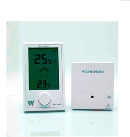 Resim WARMEKON WK-20RF KABLOSUZ BÜYÜK EKRANLI ODA TERMOSTATI 
